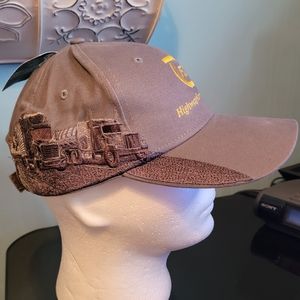 Mens Velcroback Cap W/ Amazing Embroidered Art Work by Dri-Duck w/tags